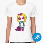 Женская спортивная футболка