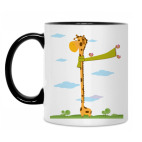 Кружка двухцветная