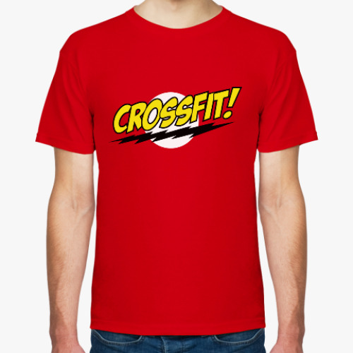 Футболка с принтом Crossfit