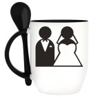 Кружка с ложкой