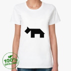 Женская футболка органик