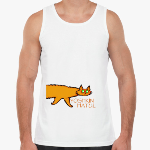 Майка с принтом Йошкин кот