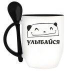 Кружка с ложкой