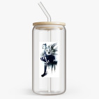 Банка с бамбуковой крышкой