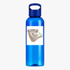 Прозрачная спортивная бутылка