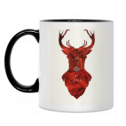 Кружка двухцветная