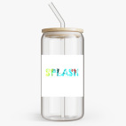 Банка с бамбуковой крышкой