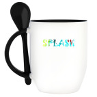 Кружка с ложкой