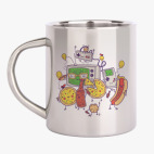 Кружка металлическая