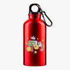 Металлическая бутылка 400 мл UV-DTF