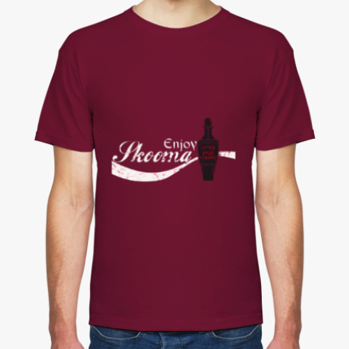 Футболка с принтом Скуума