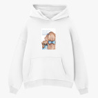 Толстовка худи оверсайз