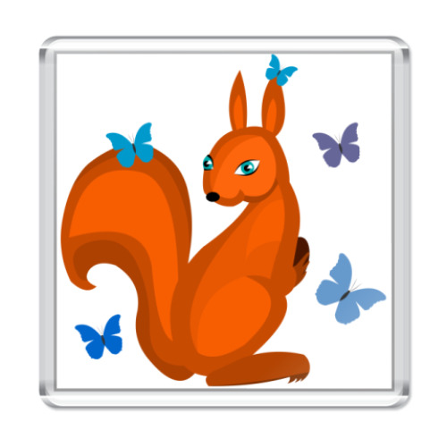 Магнит бабочки