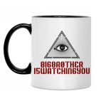 Кружка двухцветная