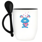 Кружка с ложкой