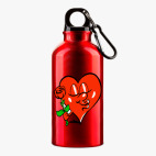 Металлическая бутылка 400 мл UV-DTF