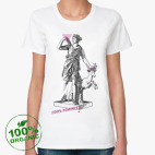 Женская футболка органик