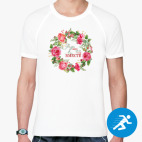 Мужская спортивная футболка