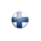 Значок 25 мм Finland