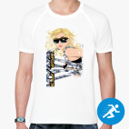 Мужская спортивная футболка