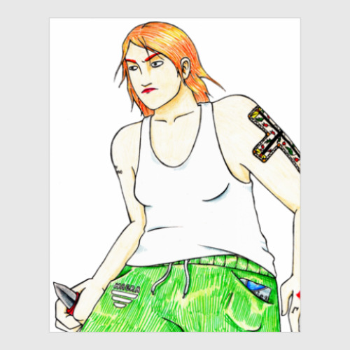 Постер с принтом Хулиганка