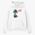 Толстовка худи оверсайз