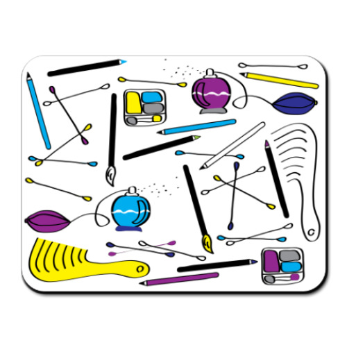 Коврик для мыши с принтом  'Kosmetic'