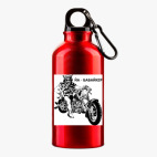 Металлическая бутылка 400 мл UV-DTF