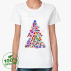 Женская футболка органик