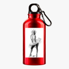 Металлическая бутылка 400 мл UV-DTF