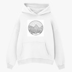 Толстовка худи оверсайз