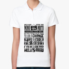 Женская рубашка поло