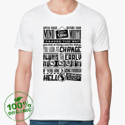 Мужская футболка органик