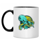 Кружка двухцветная