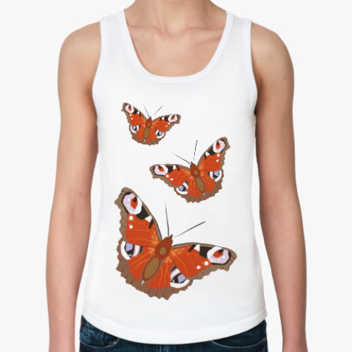 Женская майка с принтом Летние дни