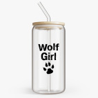 Банка с бамбуковой крышкой