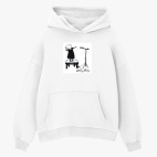 Толстовка худи оверсайз