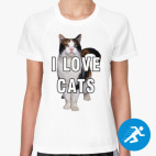 Женская спортивная футболка