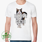 Мужская футболка органик