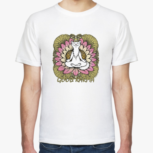 Футболка с принтом Хорошая карма