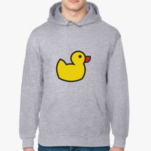 Толстовка худи с принтом Уточка