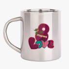 Кружка металлическая