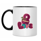 Кружка двухцветная