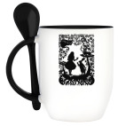 Кружка с ложкой