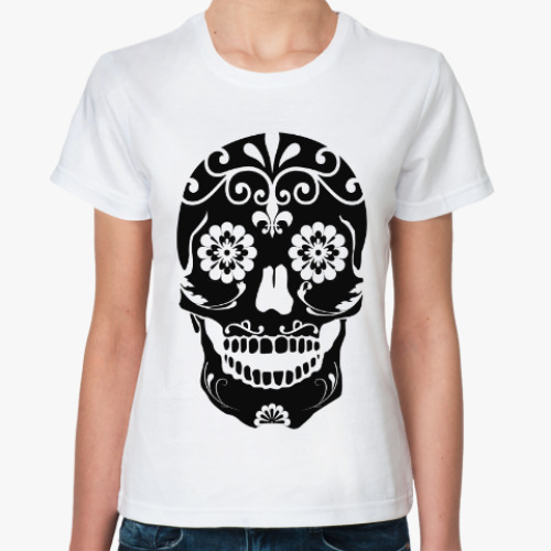 Классическая футболка skull