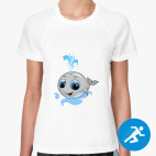 Женская спортивная футболка