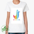 Женская футболка органик