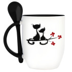 Кружка с ложкой