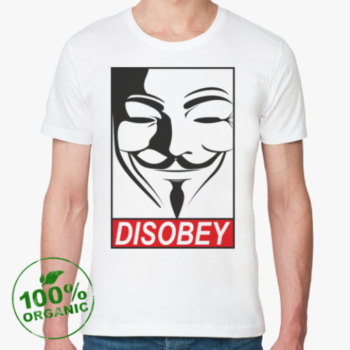 Футболка из органик-хлопка DISOBEY