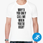 Мужская спортивная футболка